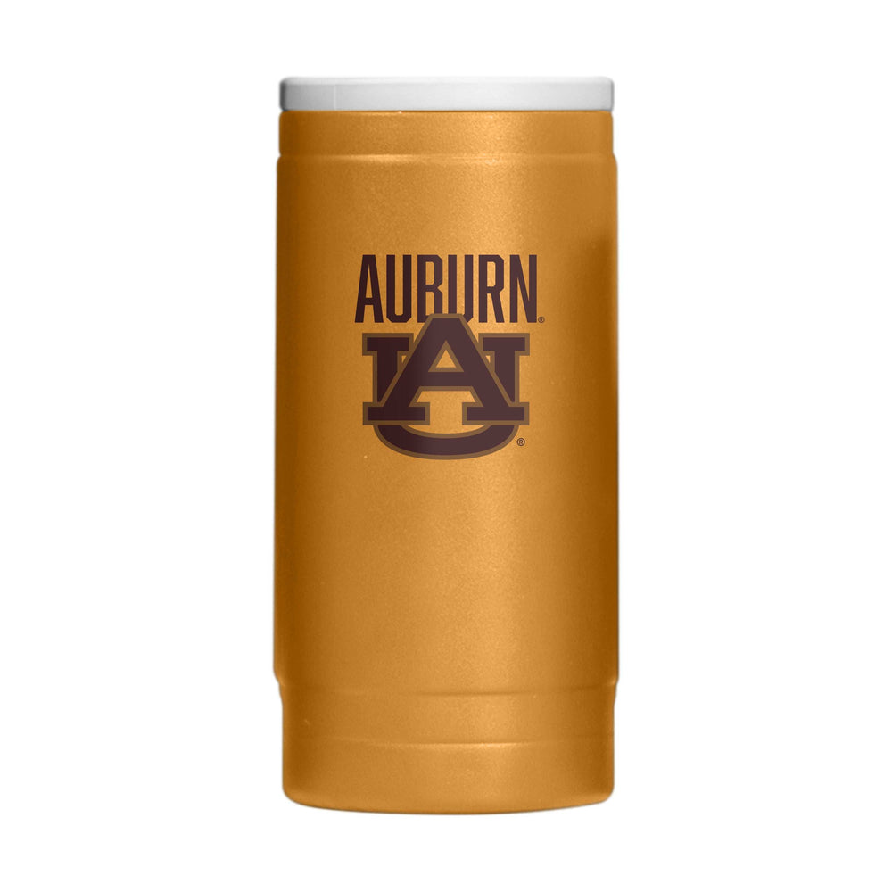 Auburn Huddle Powder Coat Slim Can Coolie - Logo Brands - Flyclothing LLC