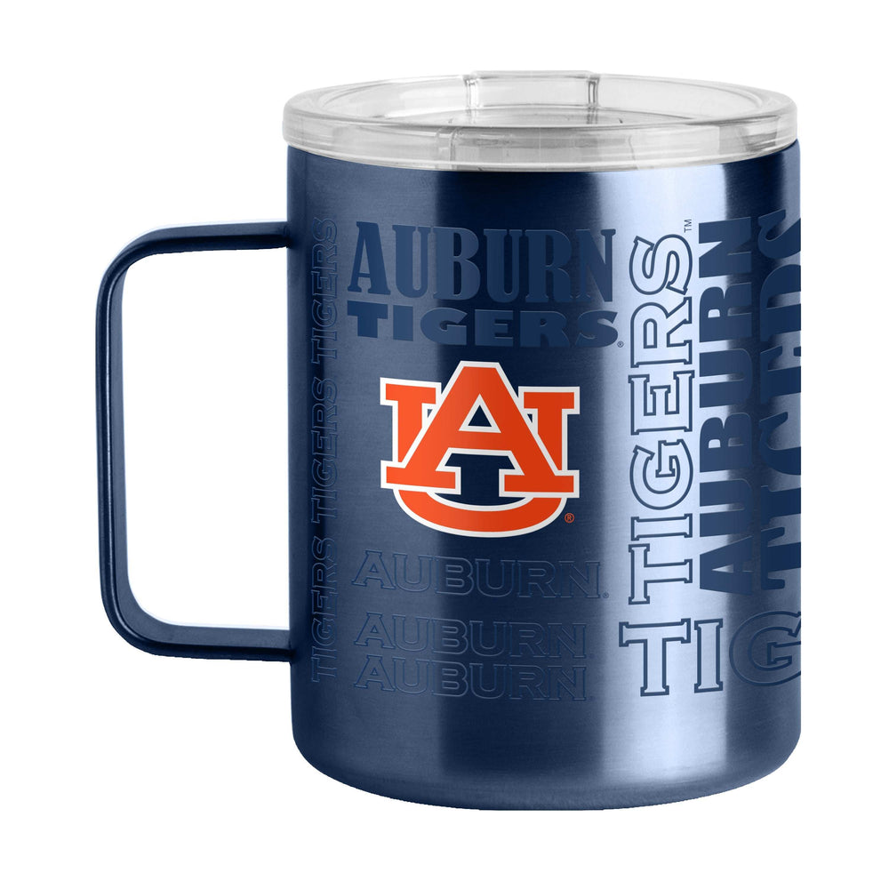 Auburn 15oz Replay Stainless Steel Mug - Logo Brands - Flyclothing LLC