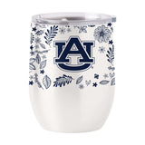 Auburn 16oz Botanical Stainless Curved Beverage - Logo Brands - Flyclothing LLC