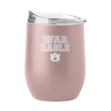 Auburn 16oz Stencil Powder Coat Curved Beverage - Logo Brands - Flyclothing LLC