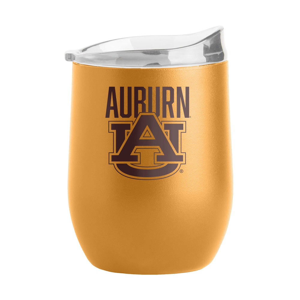 Auburn 16oz Huddle Powder Coat Curved Beverage - Logo Brands - Flyclothing LLC