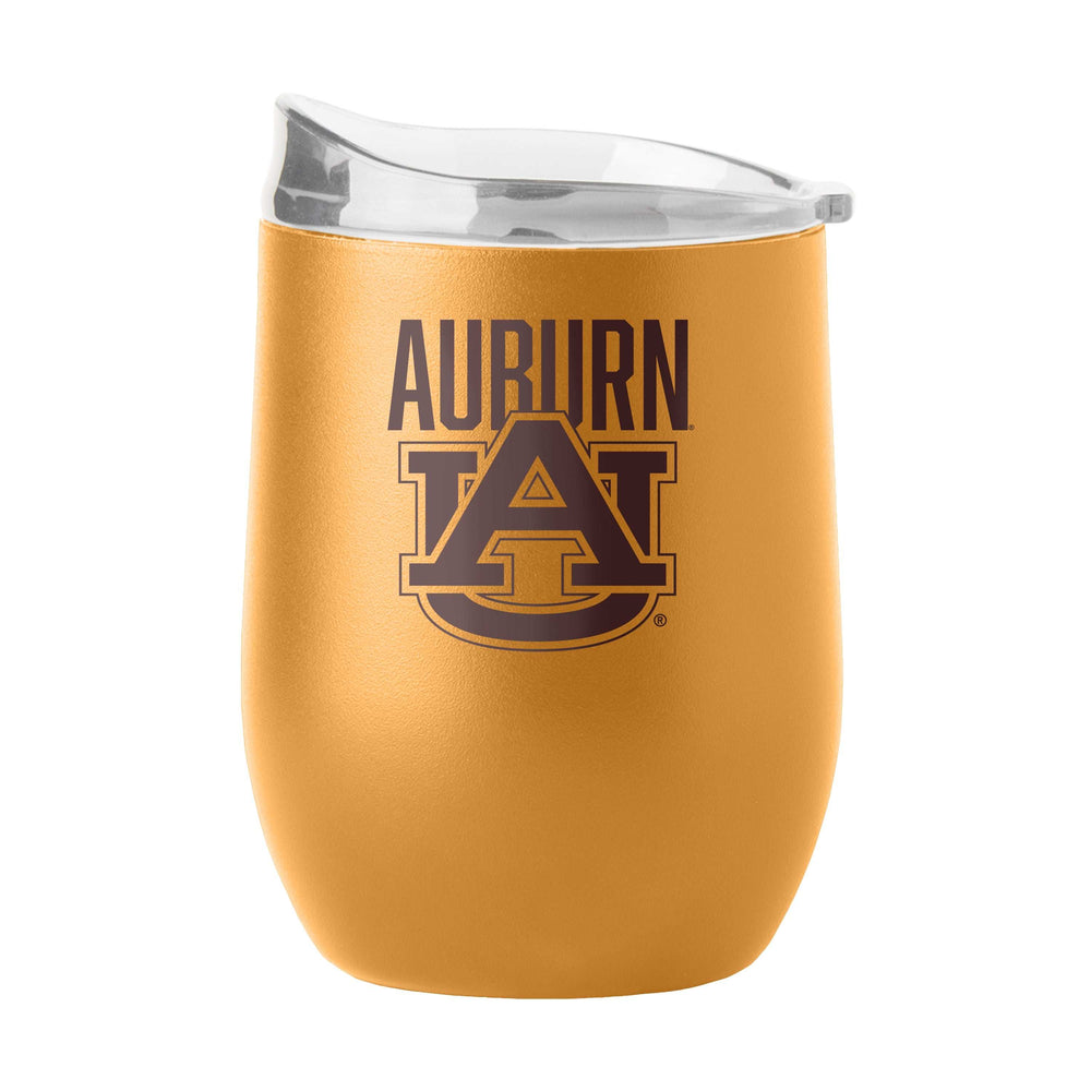 Auburn 16oz Huddle Powder Coat Curved Beverage - Logo Brands - Flyclothing LLC