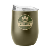 Auburn 16oz Badge Powder Coat Curved Beverage - Logo Brands - Flyclothing LLC