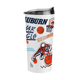 Auburn Basketball 20oz Powder Coat Tumbler - Logo Brands - Flyclothing LLC