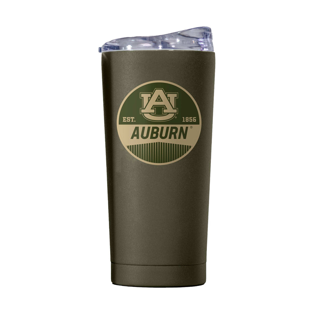 Auburn 20oz Badge Powder Coat Tumbler - Logo Brands - Flyclothing LLC