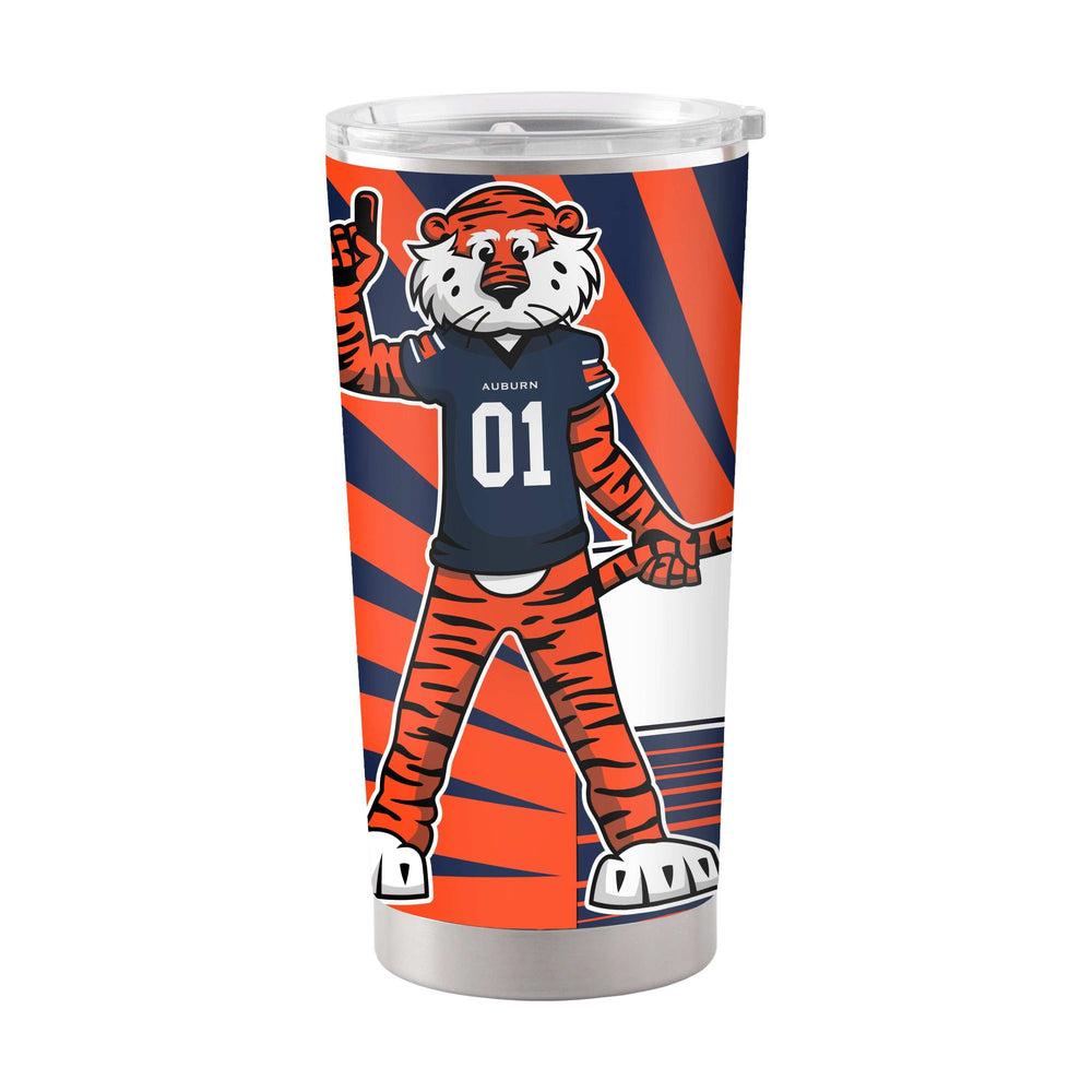 Auburn 20oz Mascot Stainless Steel Tumbler - Logo Brands - Flyclothing LLC