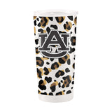 Auburn 20oz Neutral Leopard Stainless Steel Tumbler - Logo Brands - Flyclothing LLC