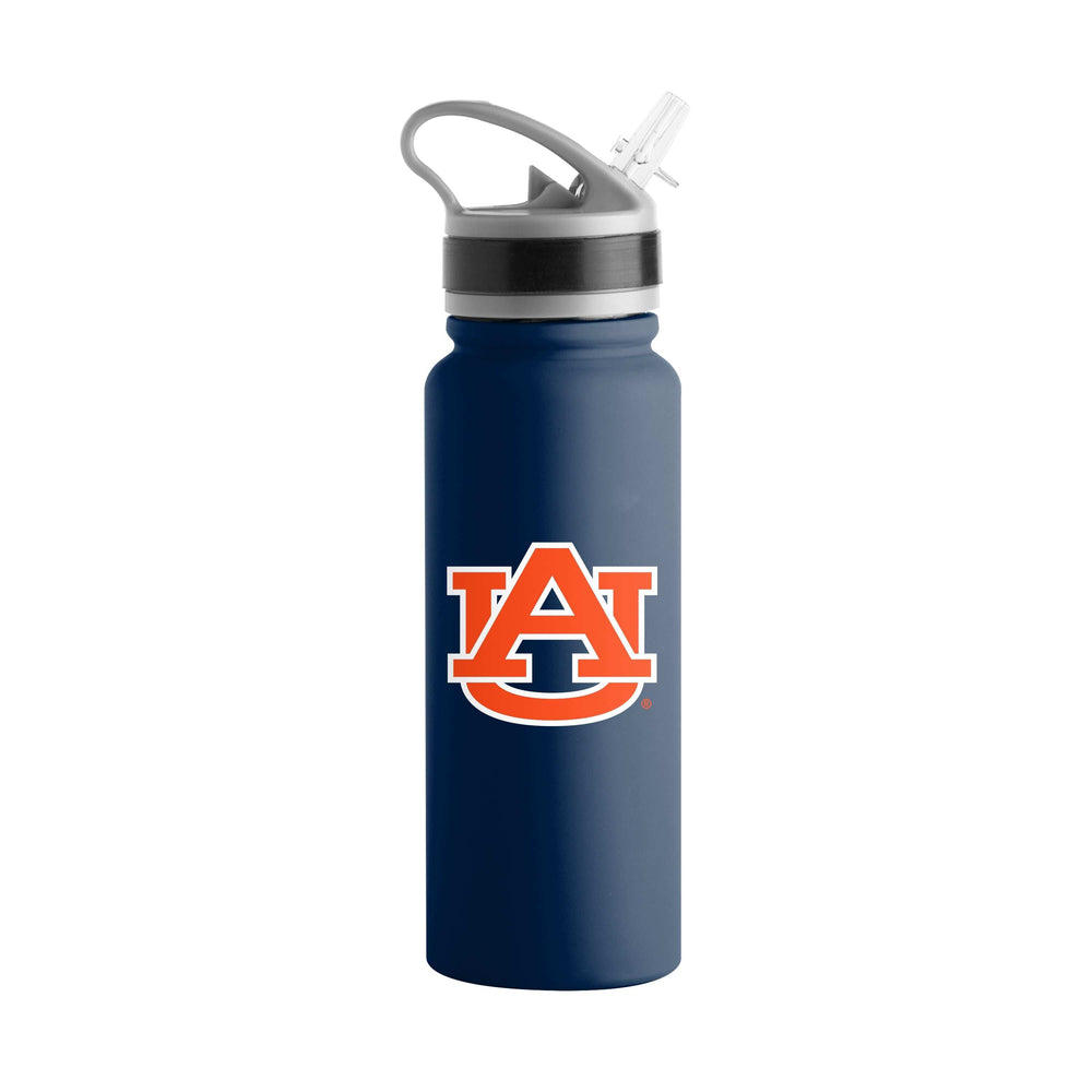 Auburn 25oz Campus Color Letterman Stainless Single Wall Flip Top Bottle - Logo Brands - Flyclothing LLC
