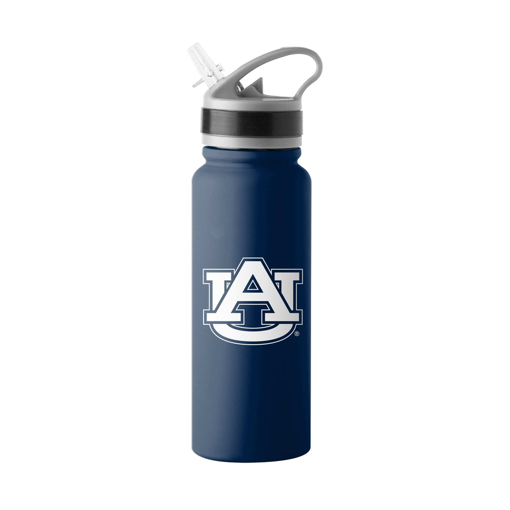Auburn Logo 25oz Stainless Single Wall Flip Top Bottle - Logo Brands - Flyclothing LLC