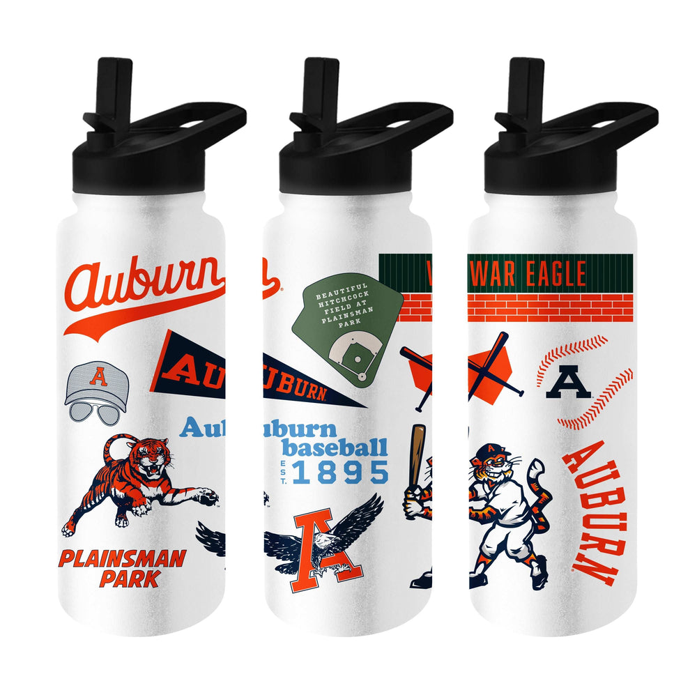 Auburn Baseball 34oz Native Quencher Bottle - Logo Brands - Flyclothing LLC