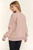 And The Why Washed Milano Pullover Sweatshirt - Trendsi - Flyclothing LLC