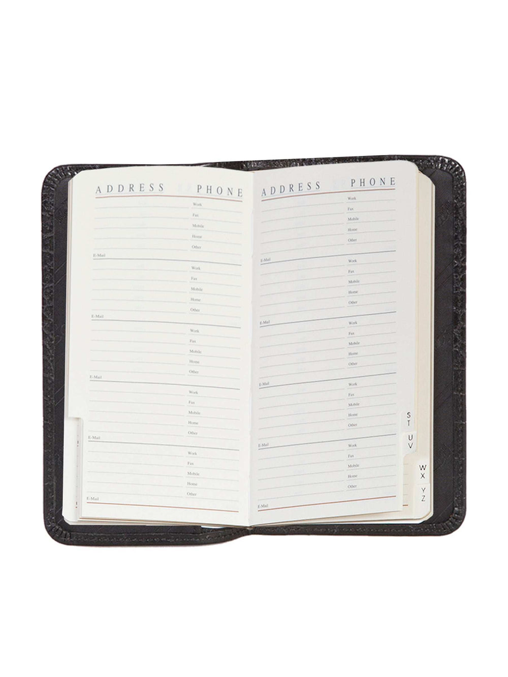Scully Leather pocket tel/address book - Scully Leather - Flyclothing LLC
