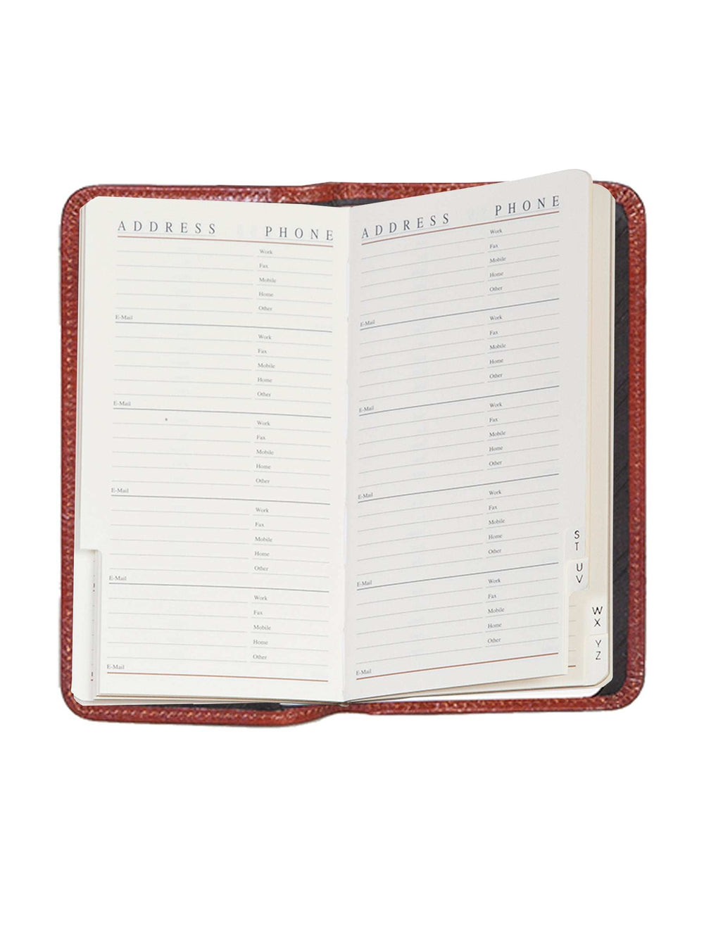 Scully Leather pocket tel/address book - Scully Leather - Flyclothing LLC