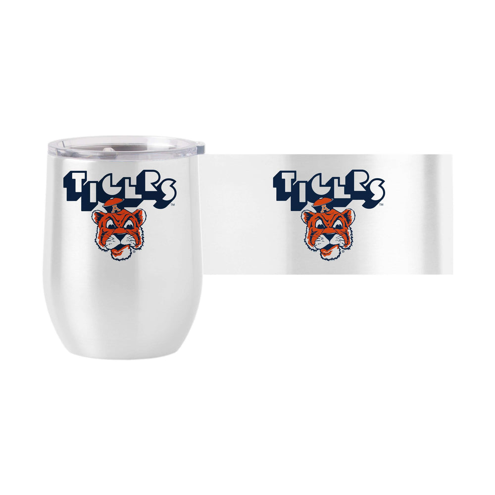 Auburn 16oz Arcade Stainless Curved Beverage - Logo Brands - Flyclothing LLC