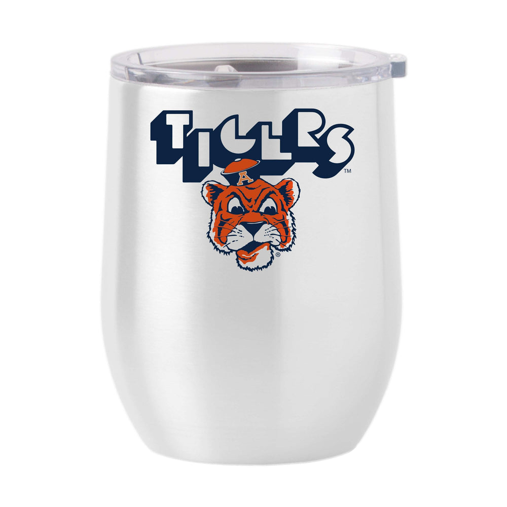 Auburn 16oz Arcade Stainless Curved Beverage - Logo Brands - Flyclothing LLC