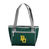 Baylor Quatrefoil 16 Can Cooler Tote - Logo Brands - Flyclothing LLC