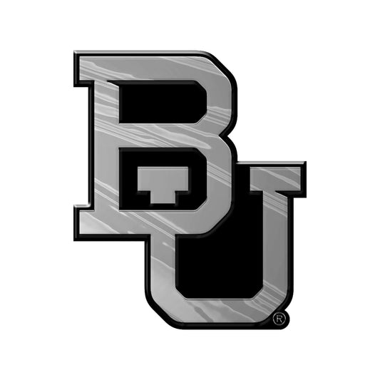 Baylor University Molded Chrome Emblem - Logo Brands - Flyclothing LLC
