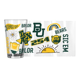 Baylor 16oz Native Pint Glass - Logo Brands - Flyclothing LLC