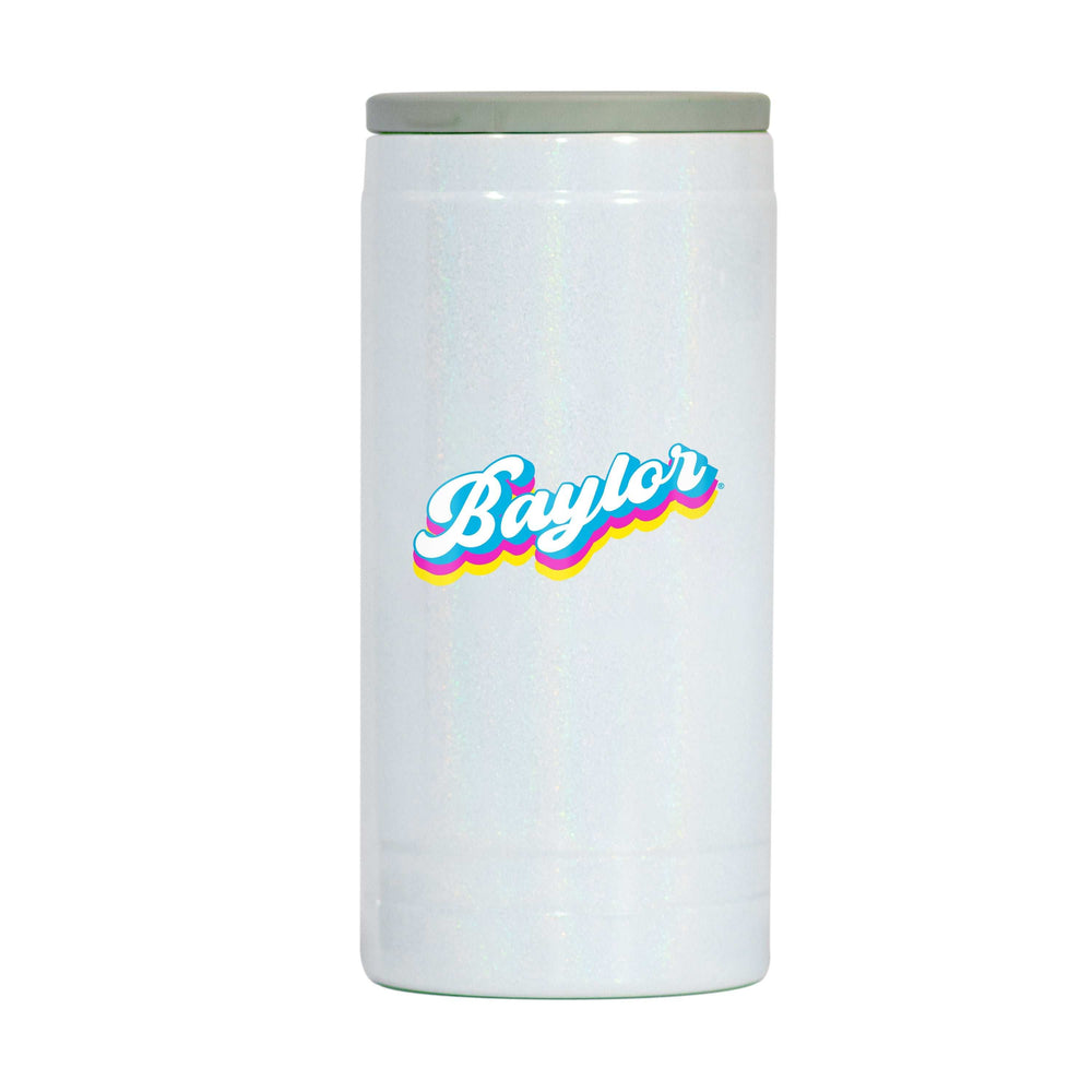 Baylor 12oz Shadow Iridescent Slim Coolie - Logo Brands - Flyclothing LLC