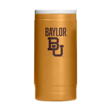 Baylor 12oz Oak Huddle Powdercoat SlimCan Coolie - Logo Brands - Flyclothing LLC