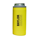 Baylor 12oz Cru Stacked Soft Touch Slim Coolie - Logo Brands - Flyclothing LLC