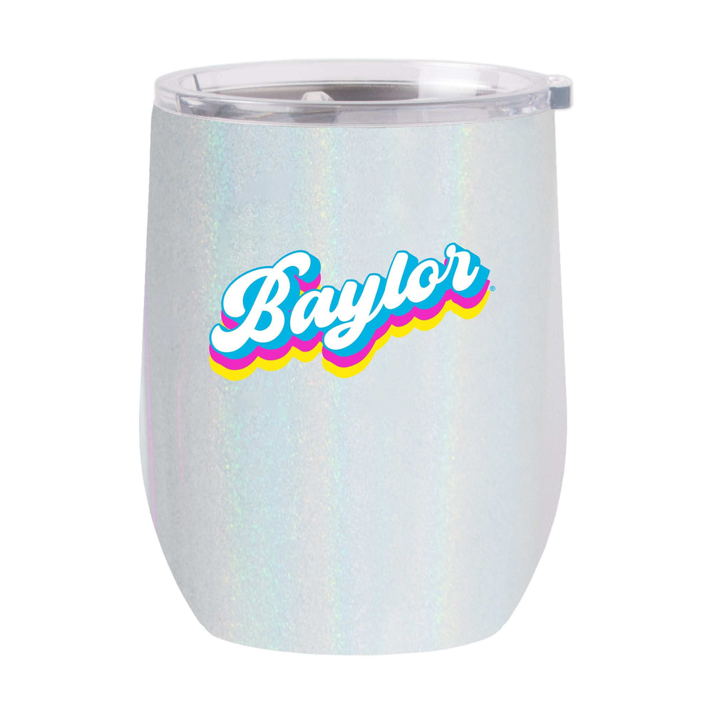 Baylor 16oz Shadow Iridescent Curved Tumbler - Logo Brands - Flyclothing LLC