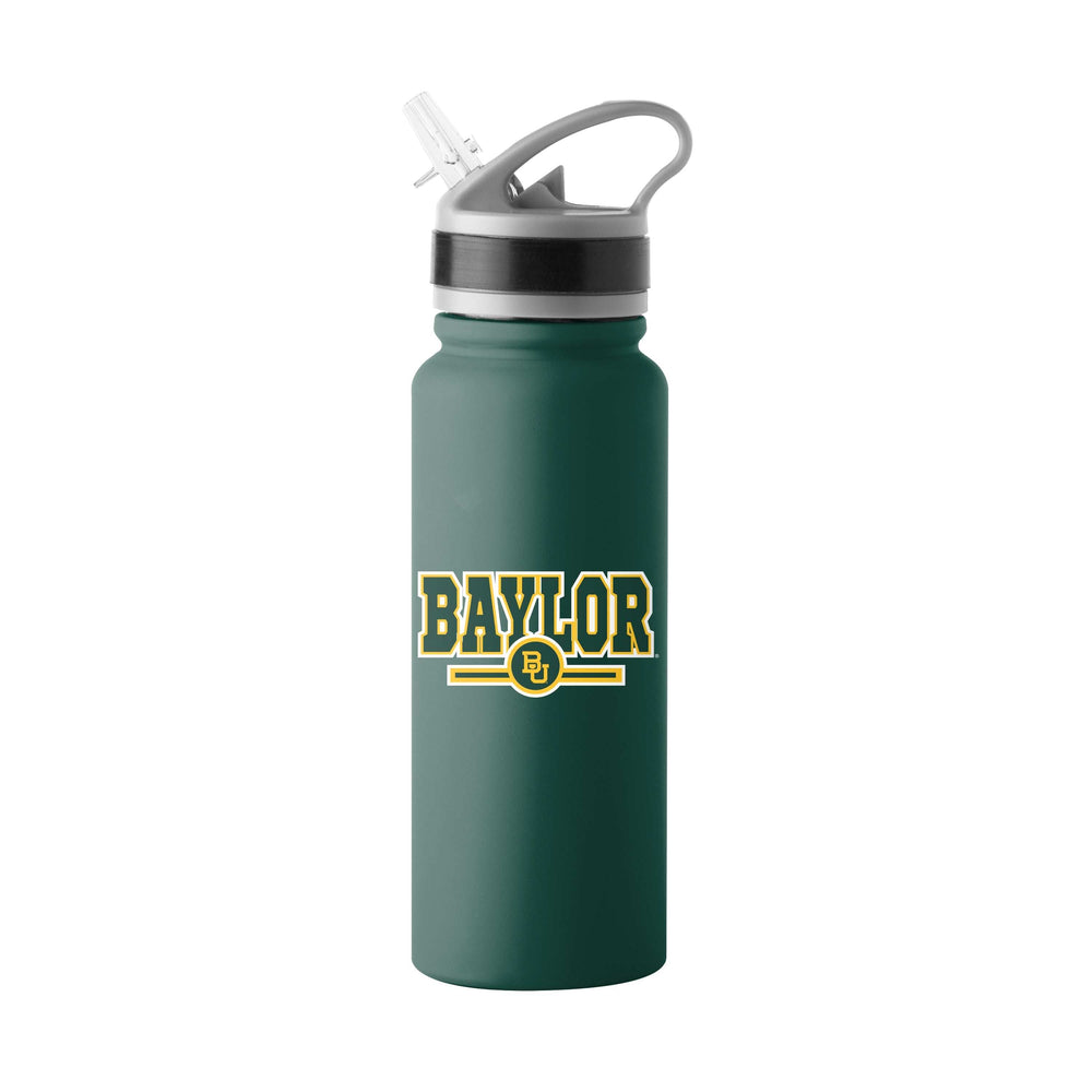 Baylor 25oz Campus Color Letterman Stainless Single Wall Flip Top Bottle - Logo Brands - Flyclothing LLC