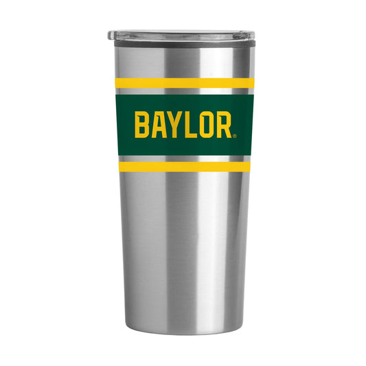 Baylor Stripe 20 oz Fusion Tumbler - Logo Brands - Flyclothing LLC