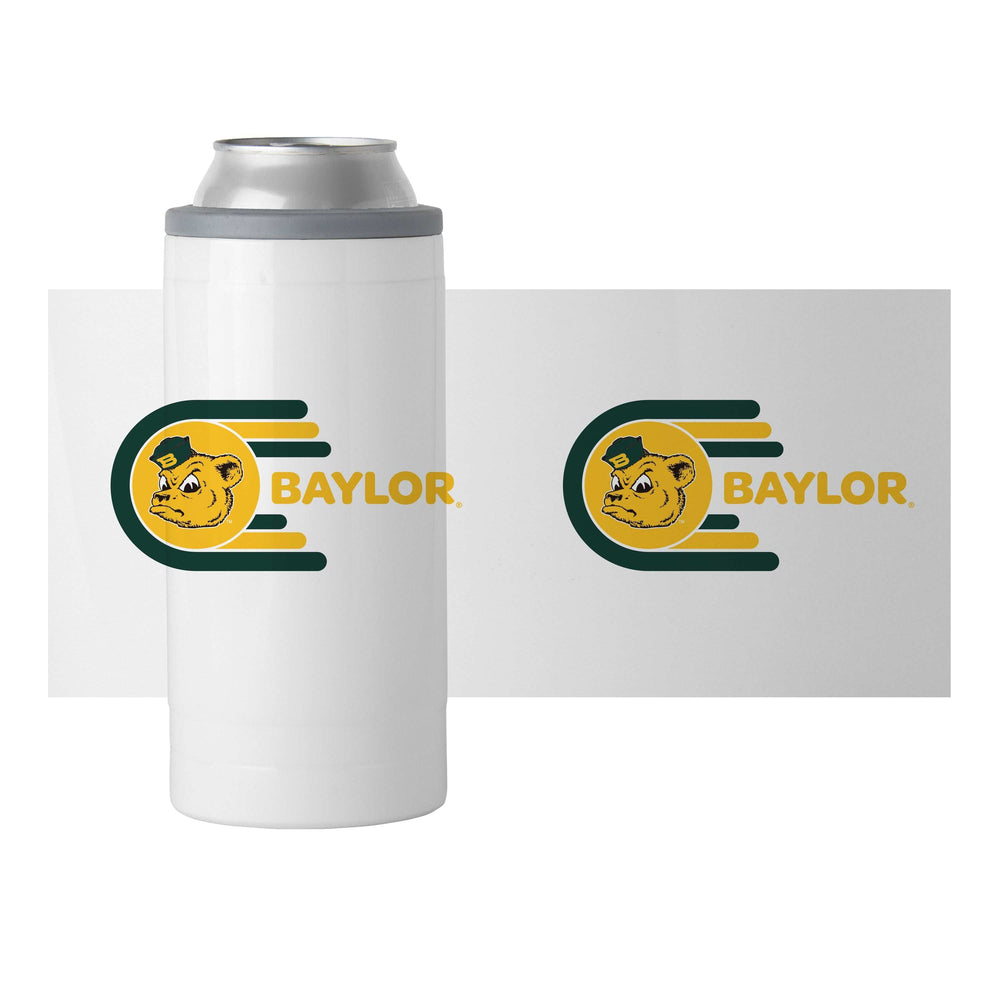 Baylor 12oz Whirl Slim Can Coolie - Logo Brands - Flyclothing LLC