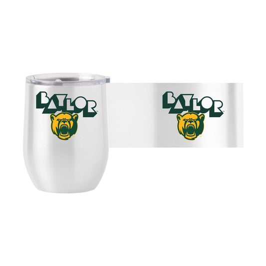 Baylor 16oz Arcade Stainless Curved Beverage - Logo Brands - Flyclothing LLC