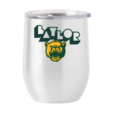 Baylor 16oz Arcade Stainless Curved Beverage - Logo Brands - Flyclothing LLC
