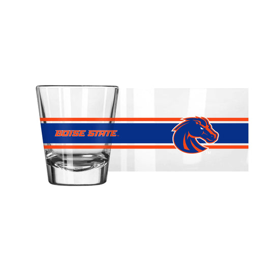 Boise State 2oz Stripe Shot Glass - Logo Brands - Flyclothing LLC