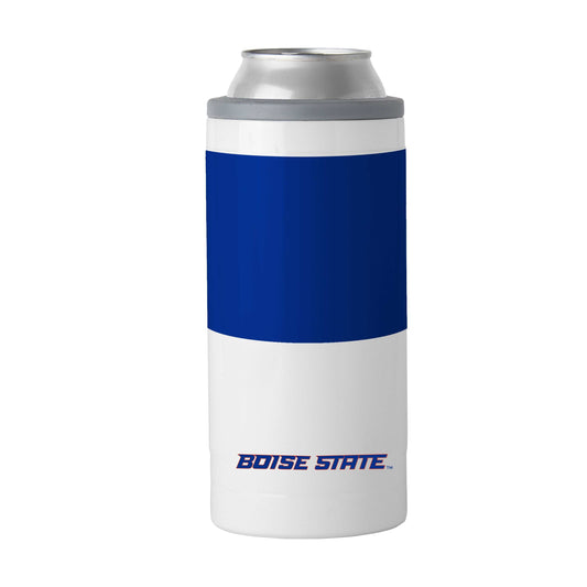 Boise State 12oz Colorblock Slim Can Coolie - Logo Brands - Flyclothing LLC