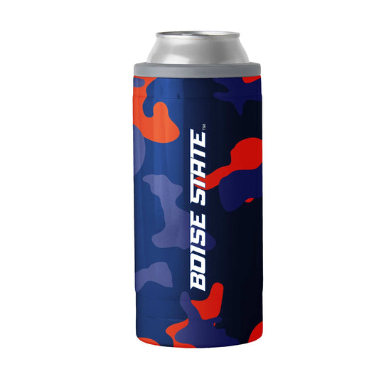 Boise State Camo Swagger 12oz Slim Can Coolie - Logo Brands - Flyclothing LLC