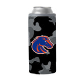 Boise State Black Camo 12oz Slim Can Coolie - Logo Brands - Flyclothing LLC