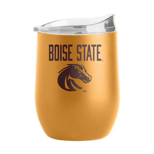 Boise State 16oz Huddle Powder Coat Curved Bev - Logo Brands - Flyclothing LLC