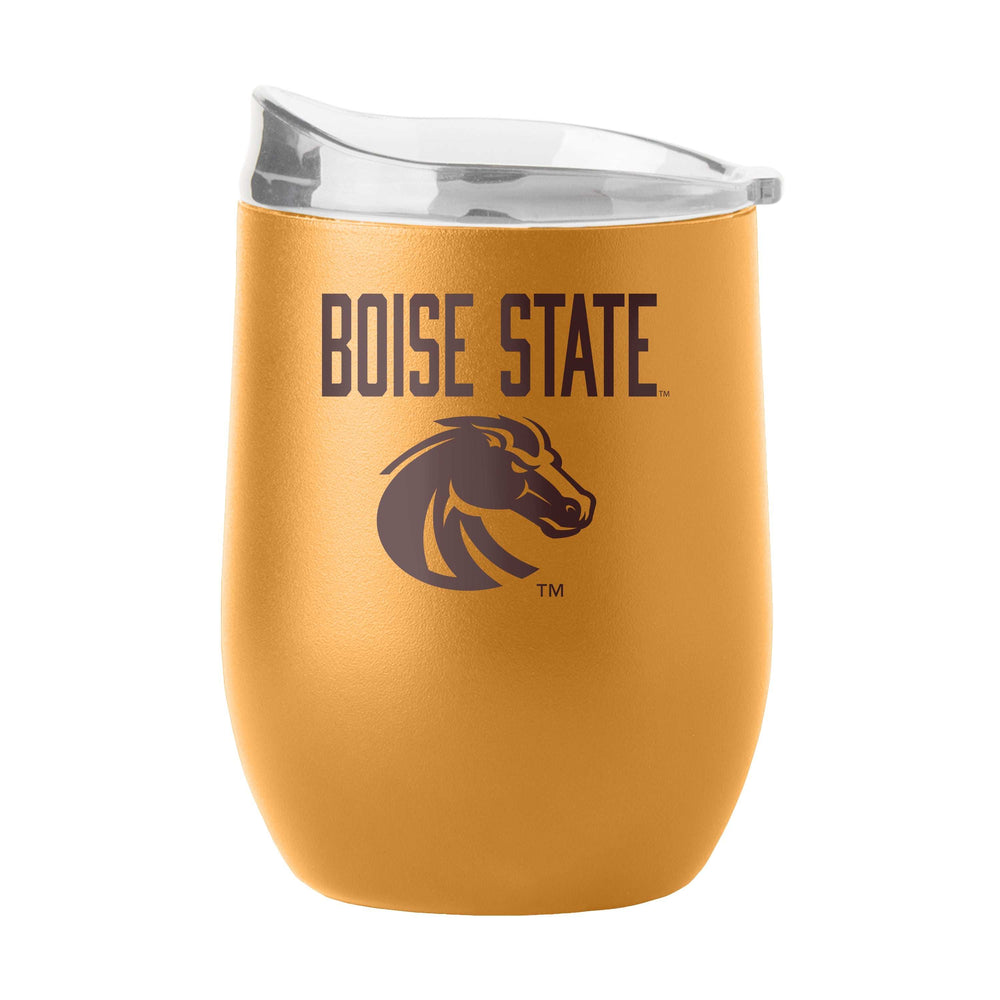 Boise State 16oz Huddle Powder Coat Curved Bev - Logo Brands - Flyclothing LLC