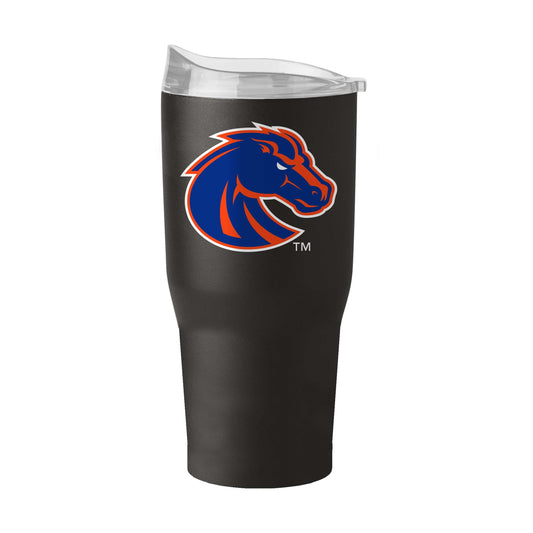 Boise State 30oz Black Flipside Powder Coat Tumbler - Logo Brands - Flyclothing LLC