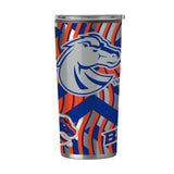 Boise State Flex 20oz Plastic Wall Stainless Tumbler - Logo Brands - Flyclothing LLC