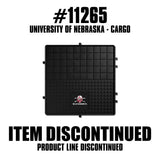 Nebraska Cornhuskers Heavy Duty Cargo Mat 31"x31", Blackshirts - Nebraska