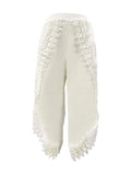 Full Size Lace Detail Wide Leg Pants Plus Size - Trendsi - Flyclothing LLC
