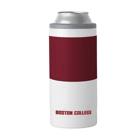 Boston College 12oz Colorblock Slim Can Coolie - Logo Brands - Flyclothing LLC