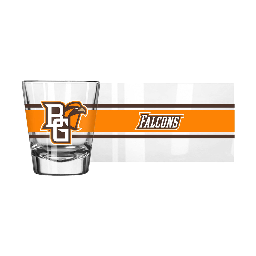 Bowling Green 2oz Stripe Shot Glass - Logo Brands - Flyclothing LLC