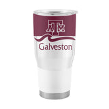 Texas A&M Galveston 30oz Colorblock Stainless Steel Tumbler - Logo Brands - Flyclothing LLC