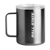 Ball State 15oz Hype Black Stainless Steel Mug - Logo Brands - Flyclothing LLC
