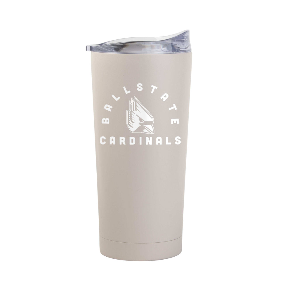 Ball State 20oz Archway Powder Coat Tumbler - Logo Brands - Flyclothing LLC