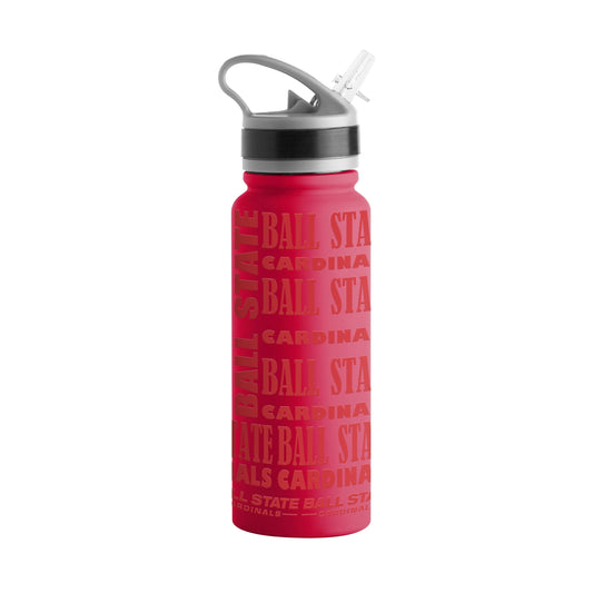 Ball State 25oz Replay SingleWall FlipTop Bot - Logo Brands - Flyclothing LLC