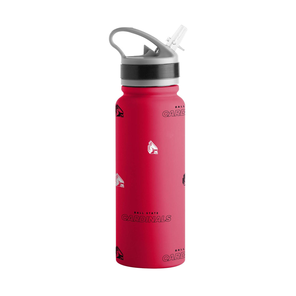 Ball State 25oz Step And Repeat SingleWall FlipTop Bottle - Logo Brands - Flyclothing LLC
