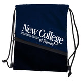 New College of Florida Tilt Backsack - Logo Brands - Flyclothing LLC