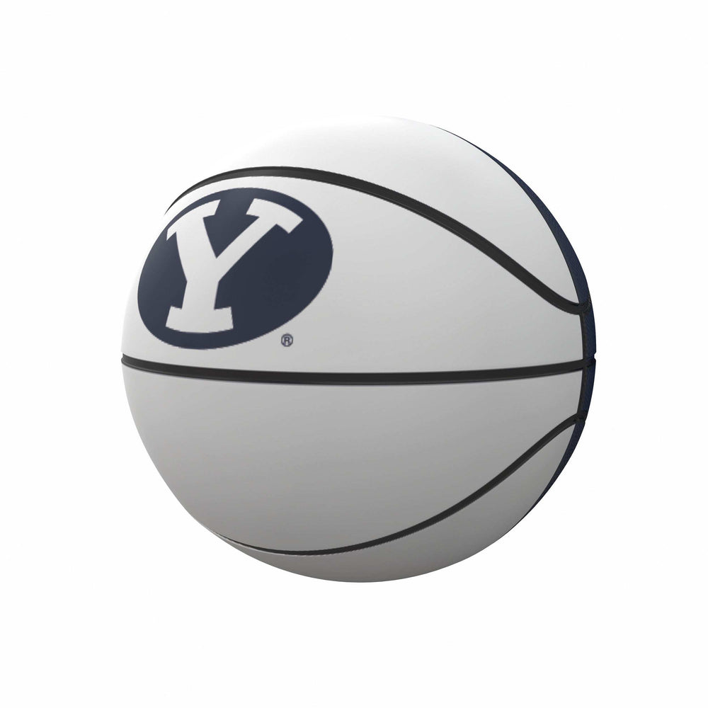 BYU Navy Mini Size Autograph Basketball f/ BYU Wdmk - Logo Brands - Flyclothing LLC